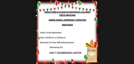 VIDEO: FIESTA MEXICANA 2016