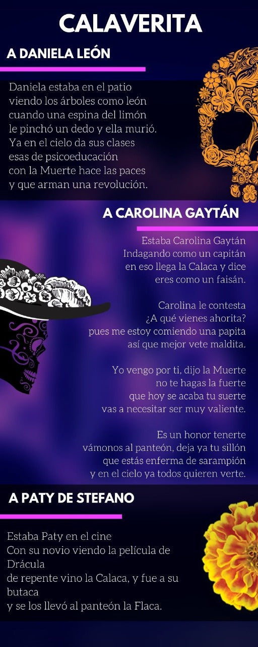 CALAVERITAS DE NOVIEMBRE